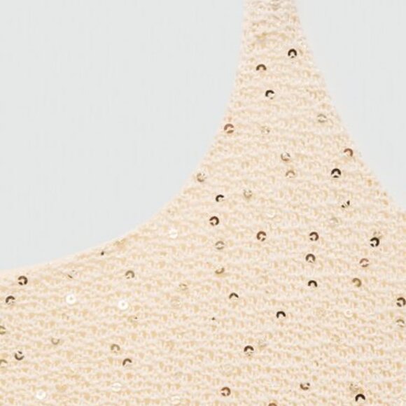 NWT Short Fitted Sequin Dress - Swim Cover - Picture 4 of 10